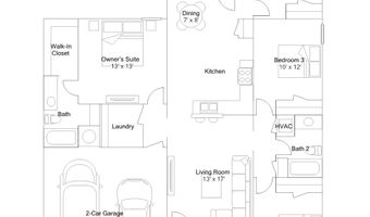 221 Terrace Dr Plan: RC Lewis, Beebe, AR 72012