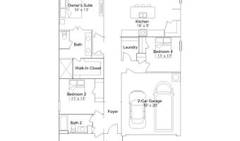 3622 Compass Pointe Ct Plan: Walsh, Angleton, TX 77515