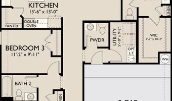 Coyote Meadows by Ashton Woods 1608 Diamond Peak Trail Plan: Bridgeport, Anna, TX 75409