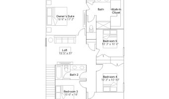 605 Groover St Plan: Boston with Basement, Ball Ground, GA 30107
