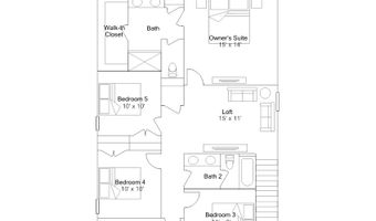 309 Amsterdam Way Plan: Boston with Basement, Hampton, GA 30228