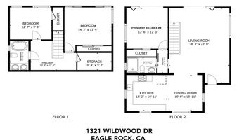 1321 Wildwood Dr, Los Angeles, CA 90041