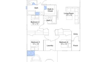 716 N Redbud Ave Plan: RC Bridgeport, Beggs, OK 74421