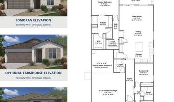 1184 E Ridgerock St Plan: Available Floor Plan: DAISY 3512, Casa Grande, AZ 85122
