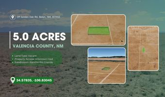 Golden Oak Road, Belen, NM 87002