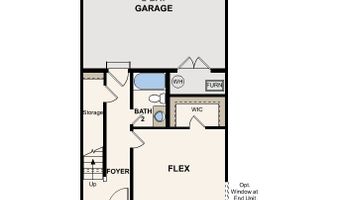 S 1100 W & 450 S Plan: Manhatton - End Unit, American Fork, UT 84003