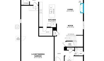 4223 Crestone Peak St Plan: Artisan Three, Brighton, CO 80601