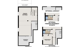 3829 Bozeman Way Plan: Columbia Basement, Bargersville, IN 46106