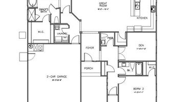 854 W Tranquil Water Path Plan: Rosewood, Green Valley, AZ 85614