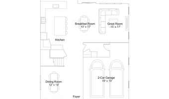 21917 Parkland Trace Ter Plan: Fitzgerald Slab, Boyds, MD 20841