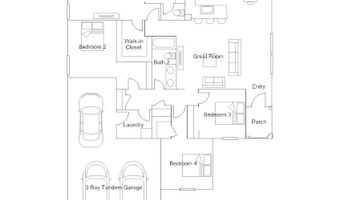 806 Camp Station Dr Plan: The La Mesa, Dayton, NV 89403