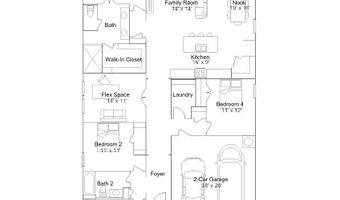 3622 Compass Pointe Ct Plan: Springsteen, Angleton, TX 77515