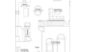 43 Ascot Ave Plan: Grier w/ Basement & Sun Room, Magnolia, DE 19962