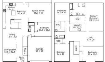 1201 Woodlands Creek Way, Apex, NC 27502