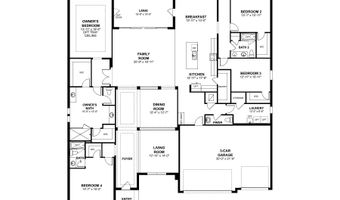 2601 Lent Rd Plan: San Marino II Fl, Apopka, FL 32712