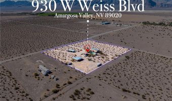 930 W Weiss Blvd, Amargosa Valley, NV 89020
