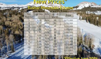 Tushar Mountain Estates Lot # 6 Dr, Beaver, UT 84713