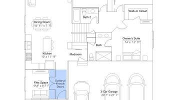 734 151st Ln NW Plan: Courtland ii, Andover, MN 55304