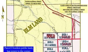 Stagecoach Spur W lot 935-3, Belfry, MT 59008