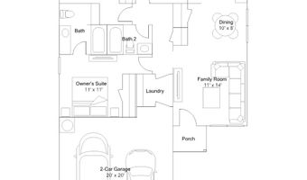 716 N Redbud Ave Plan: RC Davenport, Beggs, OK 74421