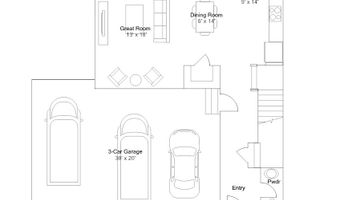 400 Ridgepoint Blvd Plan: Chardonnay 3-Car - Classic, Belfair, WA 98528