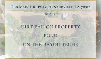 Main Highway, Arnaudville, LA 70512