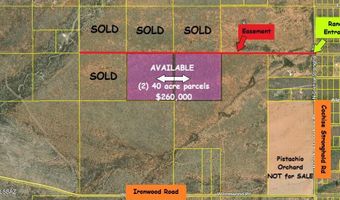 80 AC - Near Ironwood Rd, Cochise, AZ 85606