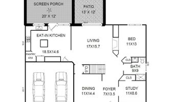 2021 Patapsco Dr, Apex, NC 27523