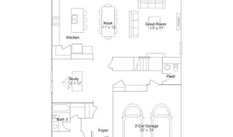 3809 Andean Dr Plan: Valencia, Bargersville, IN 46106