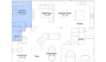 21917 Parkland Trace Ter Plan: Azalea Slab, Boyds, MD 20841