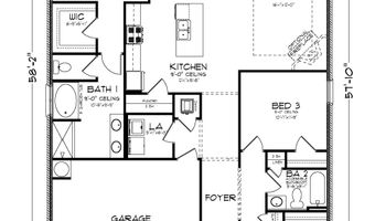 9500 Mossy Rd Plan: The Lamar, Biloxi, MS 39532