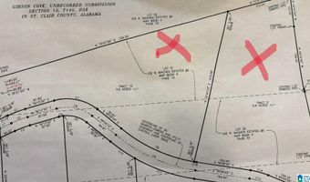 0 GIBSON COVE Dr 7.10 Acres Plus . 58 ac Access Lot, Ashville, AL 35953