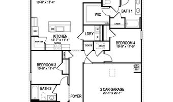 5307 Bachman Ct Plan: Cullen, Baker, LA 70811