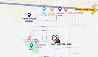 1010 Macfarland Ave, Indian Springs, NV 89018