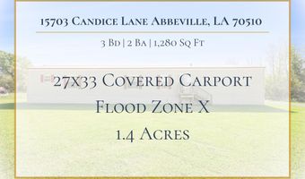 15703 Candice Ln, Abbeville, LA 70510