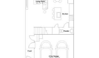 13305 Mullica Dr Plan: Everly Front Load Garage, Ellendale, DE 19941