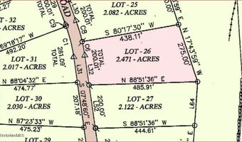 Stony Brook lot 26, Becket, MA 01223