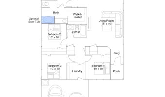 716 N Redbud Ave Plan: RC Bridgeport, Beggs, OK 74421