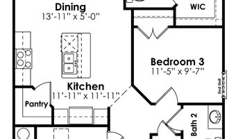 3511 Whaley Way NW Plan: Belmont, Ash, NC 28420