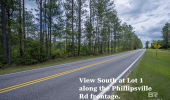 Phillipsville Road lot 1, Bay Minette, AL 36507