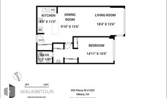 555 Pierce ST 1422, Albany, CA 94706