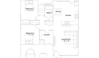 1008 Santa Fe Trl Plan: RC Baltimore, Bauxite, AR 72011