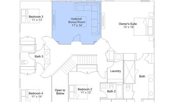 21917 Parkland Trace Ter Plan: Azalea Slab, Boyds, MD 20841