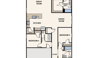 1416 W Sheep Wash Way Plan: VERBENA, Benson, AZ 85602