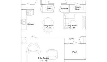 1008 Santa Fe Trl Plan: RC Tucson, Bauxite, AR 72011