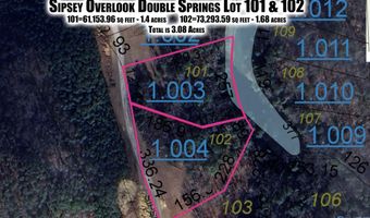 101 102 Sipsey Overlook Rd, Double Springs, AL 35553