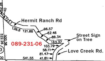 0 Hermit Ranch Rd, Ben Lomond, CA 95005