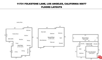 11731 Folkstone Ln, Los Angeles, CA 90077