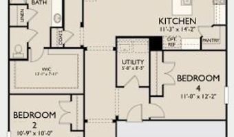 Coyote Meadows by Ashton Woods 1608 Diamond Peak Trail Plan: Bowie, Anna, TX 75409