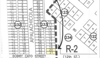 222 23rd Ave Lot L20 & 21/B233, Apalachicola, FL 32320